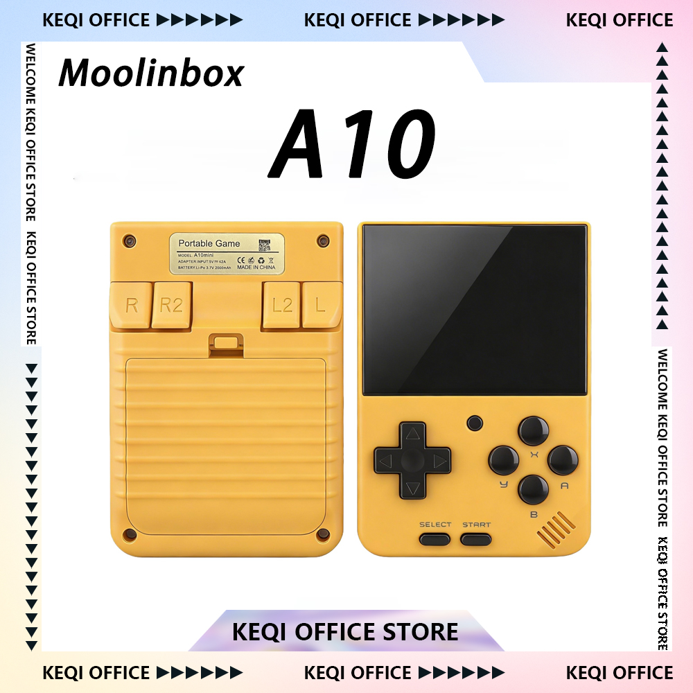 Moolinbox A10 Mini Retro Open  - Gaming Console Handheld Retro review and price