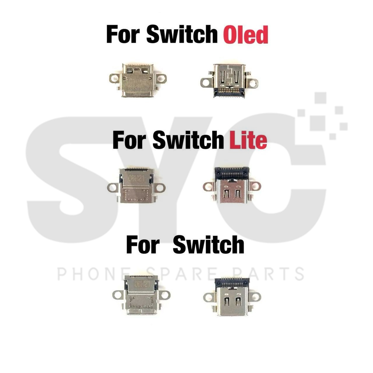 Nintendo Console Switch Lite - Original USB Charging Port Dock for