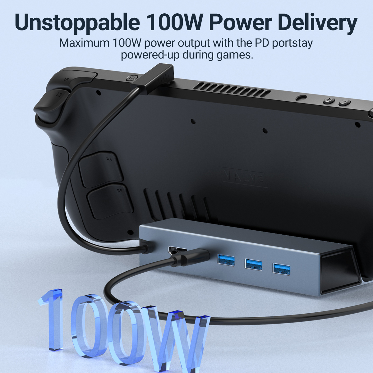 5 In 1 USB-C Game Hub Type-C C - Console Gaming Steam review and price