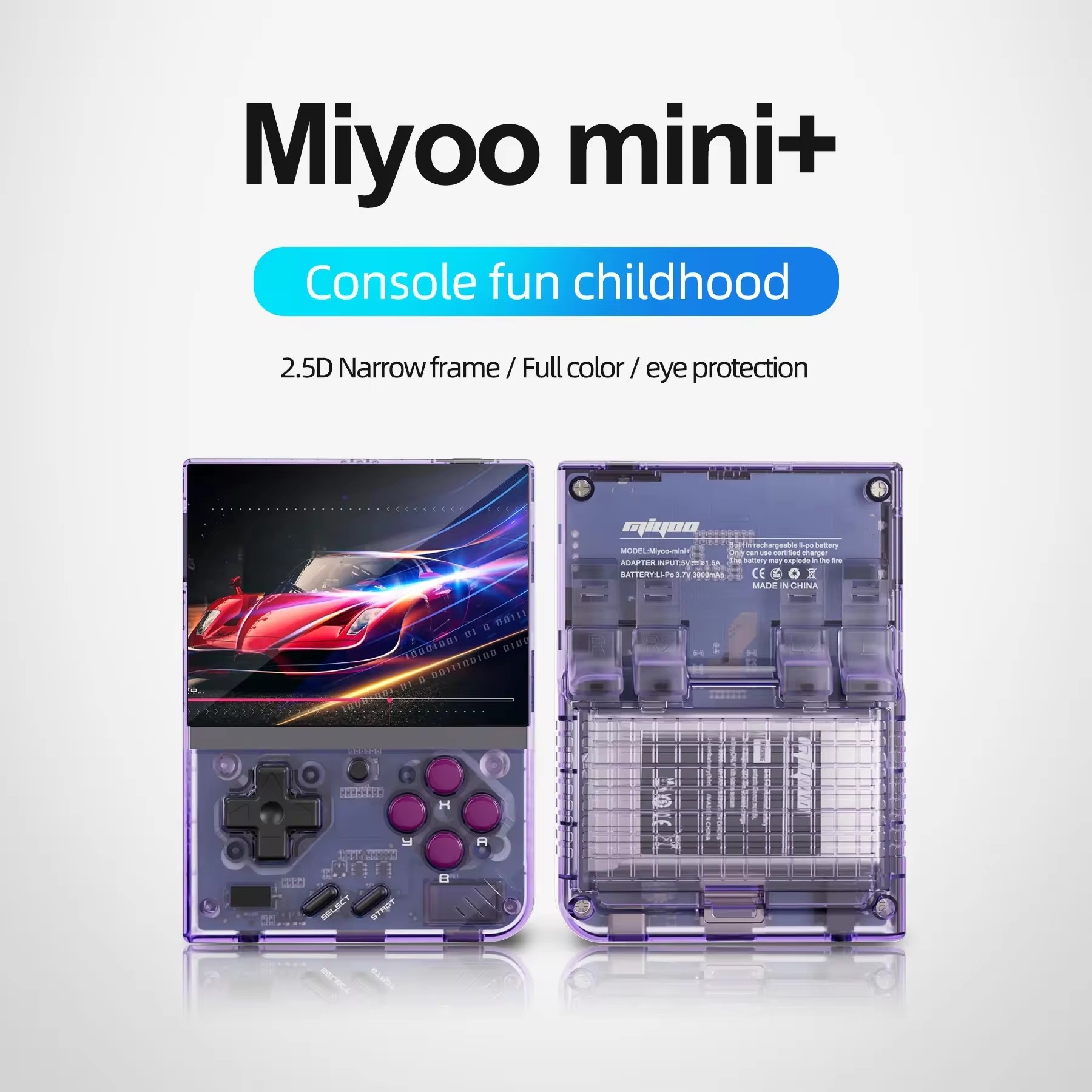 MIYOO Mini Plus Portable Retro - Gaming Console Car review and price