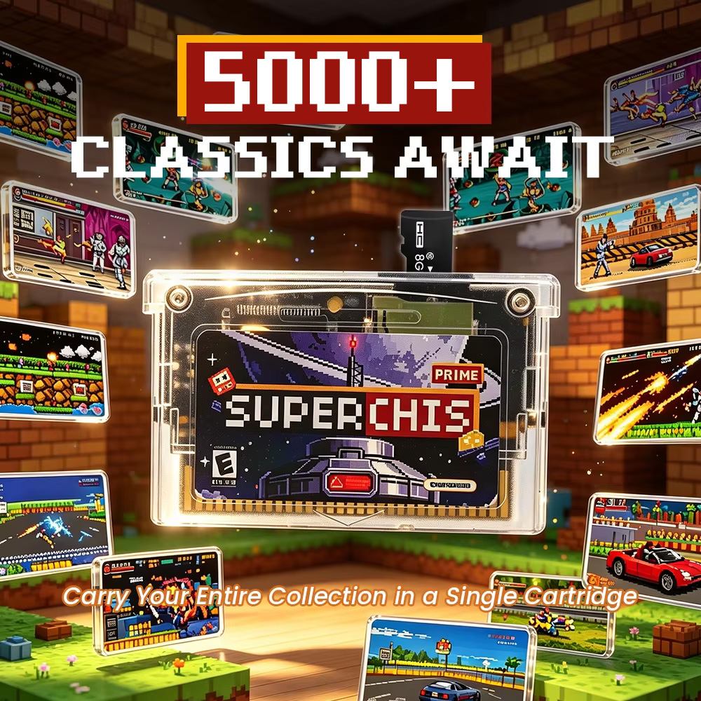 Retro Superchis Flash Game Car - Gaming Console Portable review and price