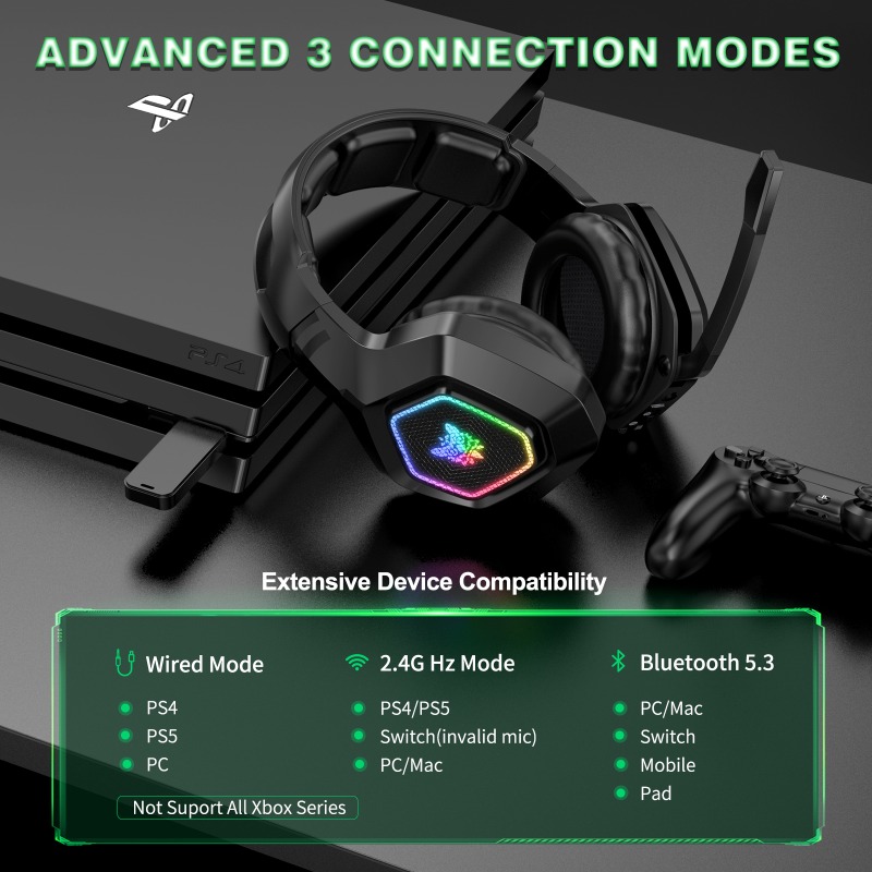 ONIKUMA B100 Wireless Gaming H - Gaming Console Apple review and price