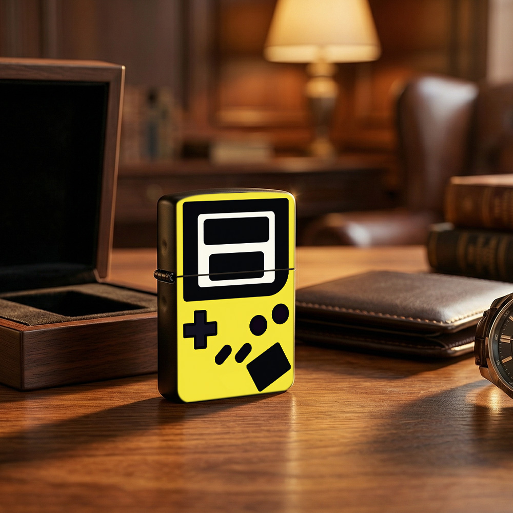 Retro gaming Flip Top Lighter  - Retro.Gaming Console Yellow review and price