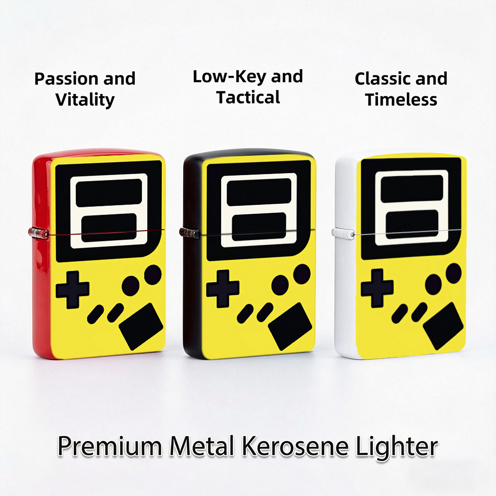 Retro gaming Flip Top Lighter  - Retro.Gaming Console Yellow review and price