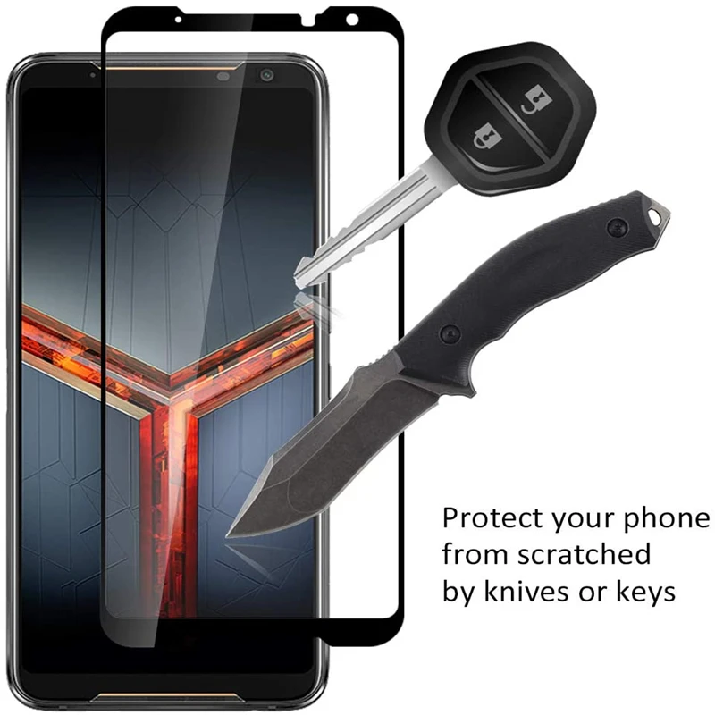 9D Tempered Glass for Asus ROG - Gaming Console Mobile review and price