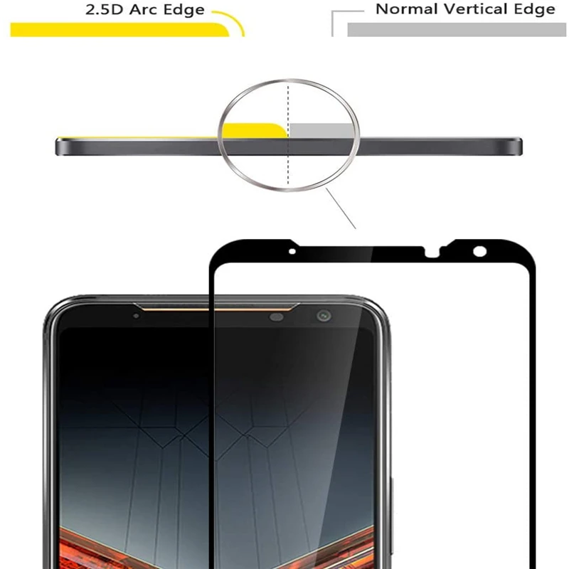 9D Tempered Glass for Asus ROG - Gaming Console Mobile review and price