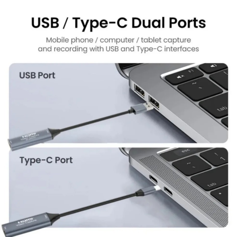 USB-C 2.0/3.0 HDMI Video Captu - Gaming Console Pc review and price