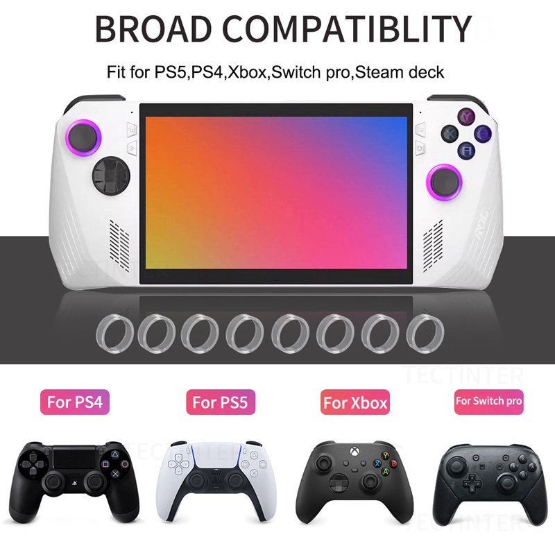 8pcs Elastic Protective Joysti - Console Gaming Steam review and price