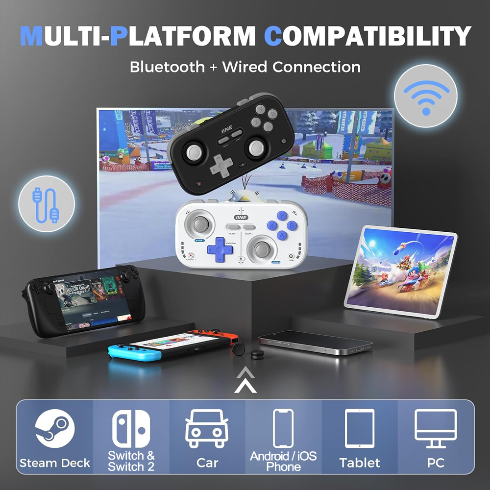 IINE Retro Pocket Gamepad Mini - Gaming Console Car review and price